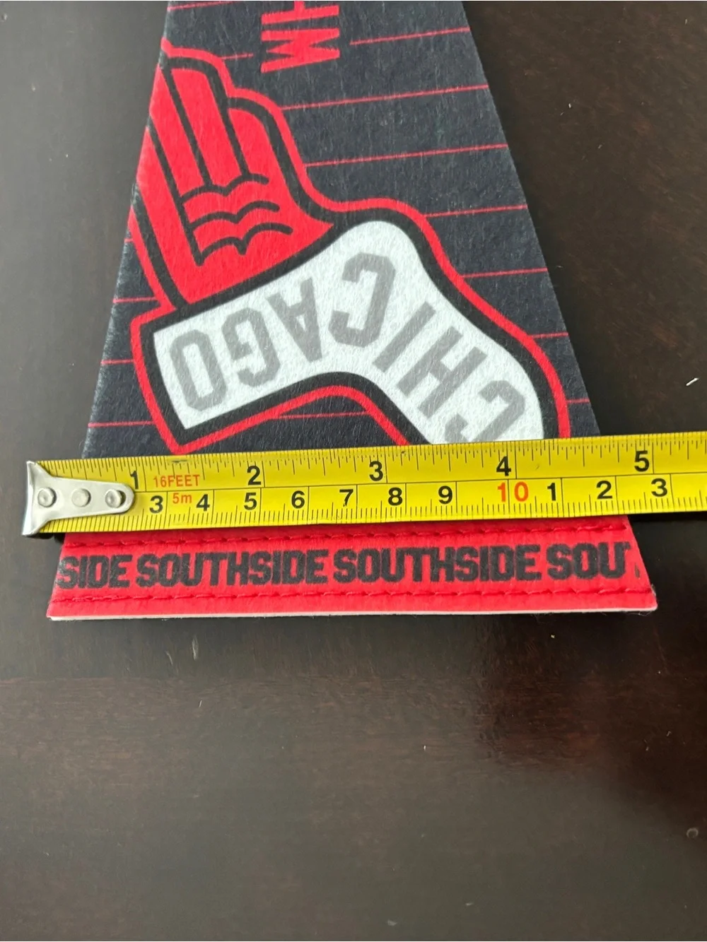 chic Black and Red Chicago White Sox Wall Pennant